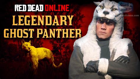 Red Dead Online - Legendary Ghost Panther Location [Animal Field Guide ...