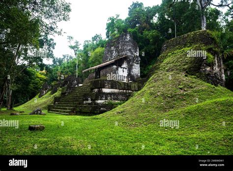 Mayan pyramids used as astronomical calendar in Tikal Stock Photo - Alamy