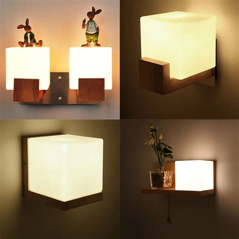 Wall Light Led Wall Mounted Bedside Reading Lamps 110 220v Stair ...