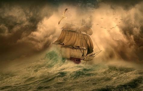 Ship In Storm Wallpapers - Top Free Ship In Storm Backgrounds ...