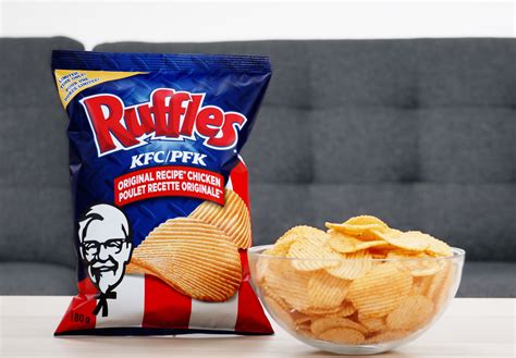 KFC Flavoured Ruffles Chips Now Available in Canada