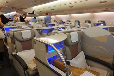 Emirates A380 Business Class review - frugal first class travel