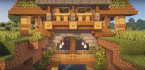 Minecraft Ravine House Ideas and Design