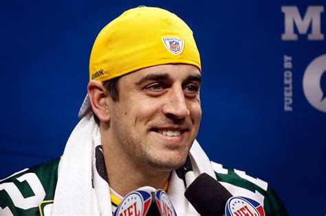 Aaron Rodgers Photos Photos - Super Bowl XLV - Media Day - Zimbio