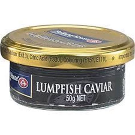 The Seafood Store. LUMPFISH CAVIAR (BLACK) 50gms