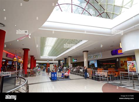 Interior of Waterfall Mall, Augrabies Street, Rustenburg, North West ...