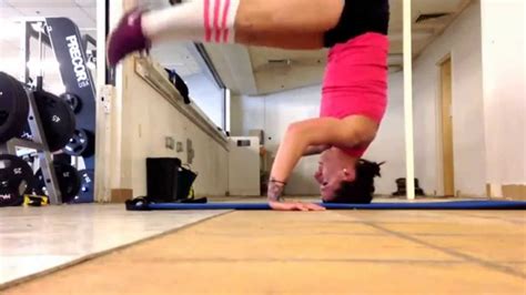 Headstand strength practice - YouTube