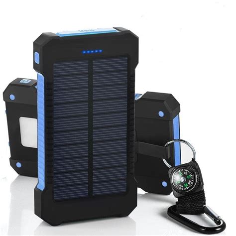 Solar Charger, Tagital 300,000mAh Solar Power Bank External Battery ...