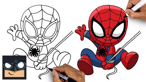 Total 90+ imagen mini spiderman drawing - Abzlocal.mx