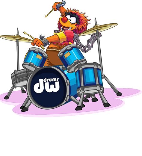 Animal Drummer The Muppets Show Poster gift Painting by Patel Clark ...