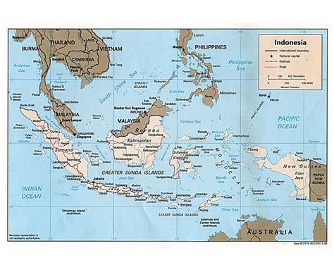 Maps of Indonesia | Collection of maps of Indonesia | Asia | Mapsland ...