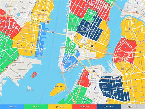 New York City Neighborhoods Map – Verjaardag Vrouw 2020