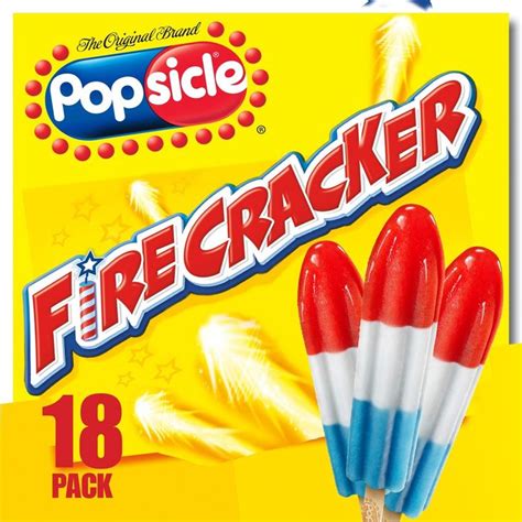 The Original Brand Popsicle Firecrackers - 18pk | Popsicles, Bomb pop ...