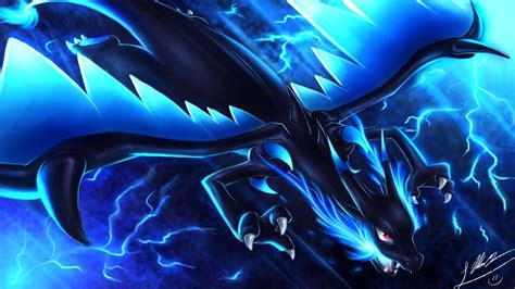 Mega Charizard X by ShupaMikey | Charizard, Cool pokemon wallpapers ...