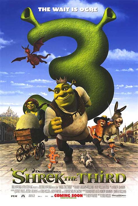 (SS6569316) SHREK THE THIRD (DOUBLE SIDED Advance) POSTER buy movie ...