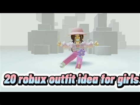 20 Robux outfit idea for girls! - YouTube