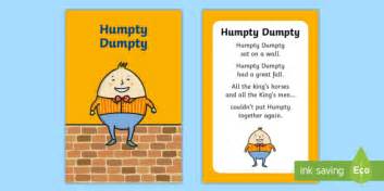 Humpty Dumpty Nursery Rhyme IKEA Tolsby/Fiestad Frame