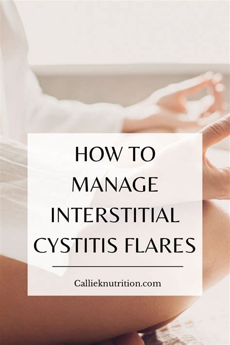 Interstitial cystitis flare management an individualized approach – Artofit