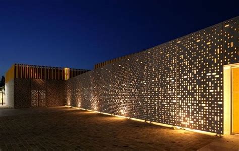 amazing perforated metal panels contemporary architecture exterior ...