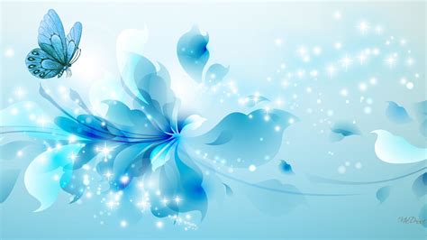 Blue Floral Background (41+ pictures) - WallpaperSet