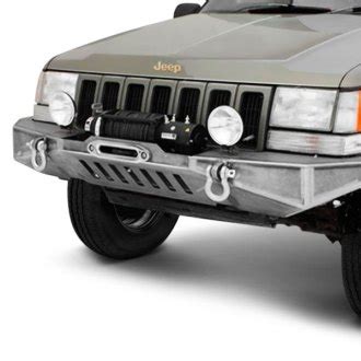 1995 Jeep Grand Cherokee Custom 4x4 Off-Road Steel Bumpers – CARiD.com