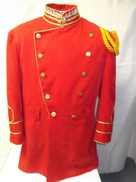 Red Military Uniform-MN ML 7400-Coat Chest 44 – Costume Cottage