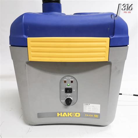 20690 HAKKO SOLDERING FUME EXTRACTOR FA-430 | eBay