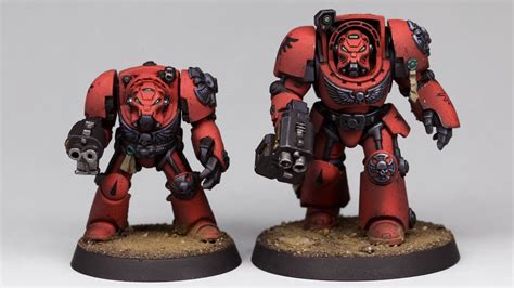 Painting Terminators 30 Years Apart | BLOOD ANGELS | Space Marines ...