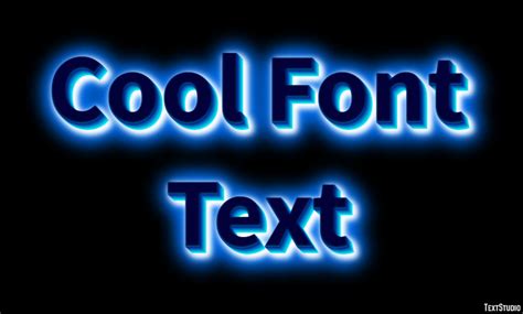 Cool Font Text Text Effect and Logo Design Font