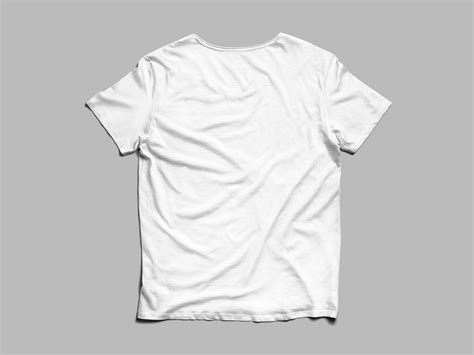 White T Shirt Mockup Template Free Download - Nisma.Info