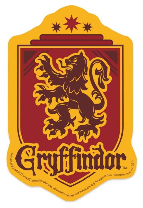 Buy Paper House Productions Harry Potter Gryffindor Crest Die-Cut 3.6 ...