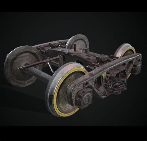 ArtStation - Train wheels