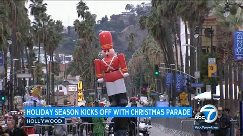 88th annual Hollywood Christmas Parade rings in holiday season - ABC7 ...