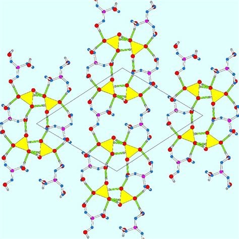 [010] projection of (I), showing the sheet-like arrangement of [HN(C 2 ...