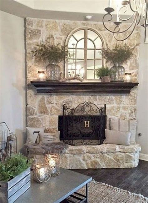 20+ Fireplace Mantel Decorating Ideas For Spring