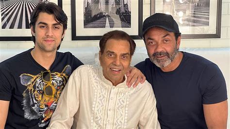 Agency News | Bobby Deol Pays Surprise Visit to Father Dharmendra on ...