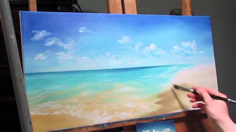 Oil Painting - Ocean Scene - YouTube