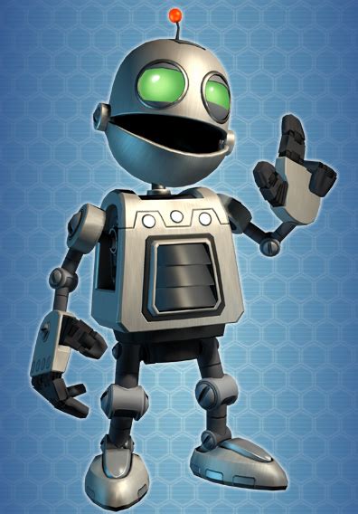 Clank (Ratchet & Clank) | Robots illustration kids, Robot, Robot design