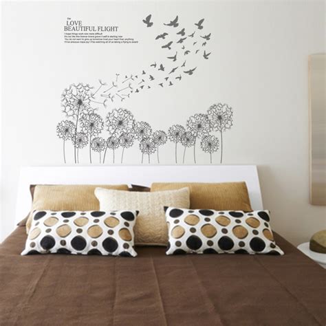 Bed Room Dandelion Wall Decals - American Wall Decals