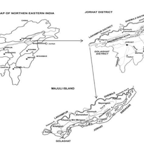 Location Map of Majuli island | Download Scientific Diagram