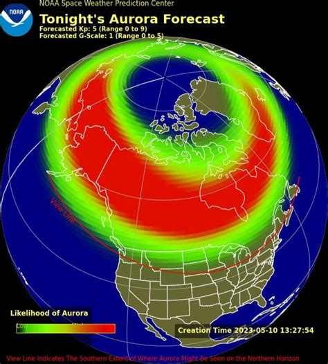 Another solar storm may bring northern lights to US Wednesday, Thursday