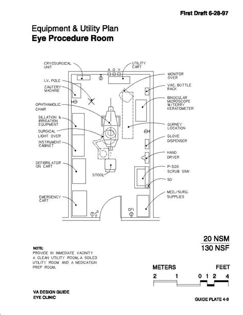 Eye Procedure Room | Hospital floor plan, Hospital plans, Hospital ...