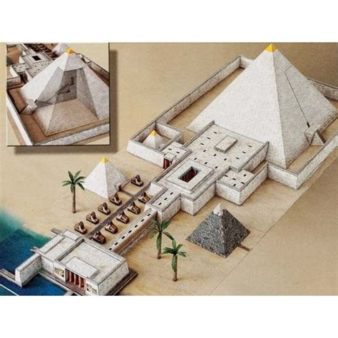 Model building kit pyramid temple - CelticWebMerchant.com