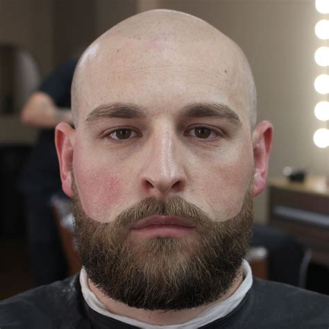 Beard symmetry by shalimar the barber Bald Men With Beards, Hot Beards ...