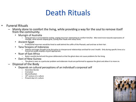 Death Rituals