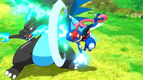 Ash-Greninja VS Mega Charizard X(Alternate) AMV - YouTube