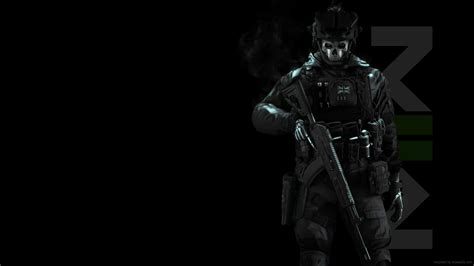 Ghost Modern Warfare 2 Live Wallpaper - MoeWalls