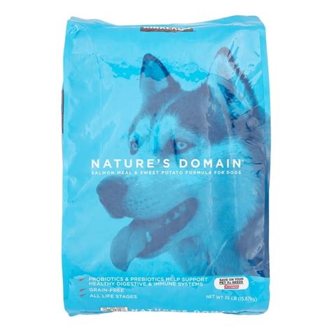 Kirkland Signature Nature's Domain Grain-Free Salmon Meal & Sweet ...