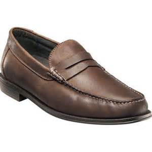 Florsheim Croquet Penny Brown Crazy Horse Leather Penny Loafers | Where ...