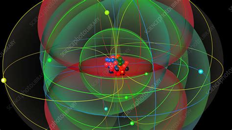 Zinc atom structure - Stock Video Clip - K004/5210 - Science Photo Library